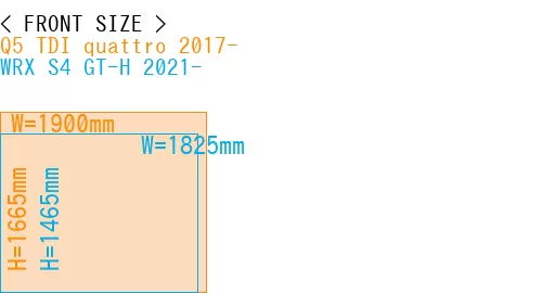 #Q5 TDI quattro 2017- + WRX S4 GT-H 2021-